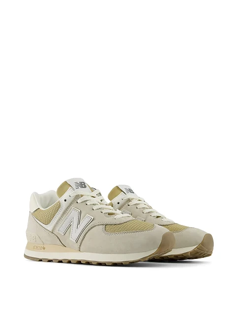 Жіночі кросівки New Balance U5748DF з нубуку бежеві - фото 2 - Miraton