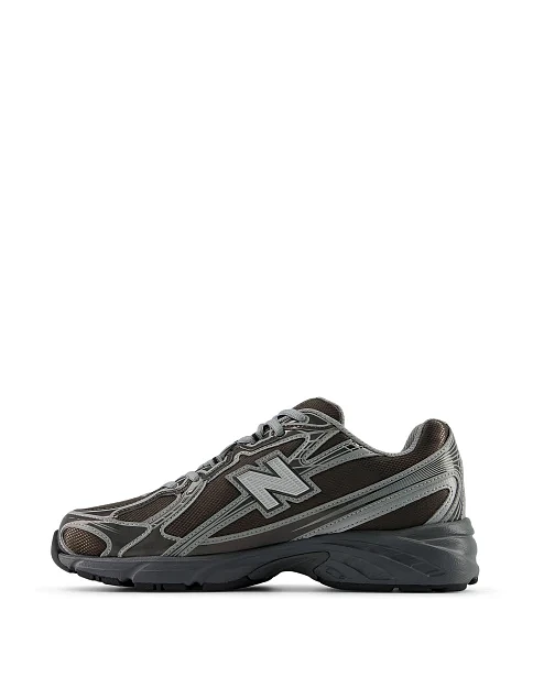 Мужские кроссовки New Balance U7407YI из экокожи серые - фото 2 - Miraton