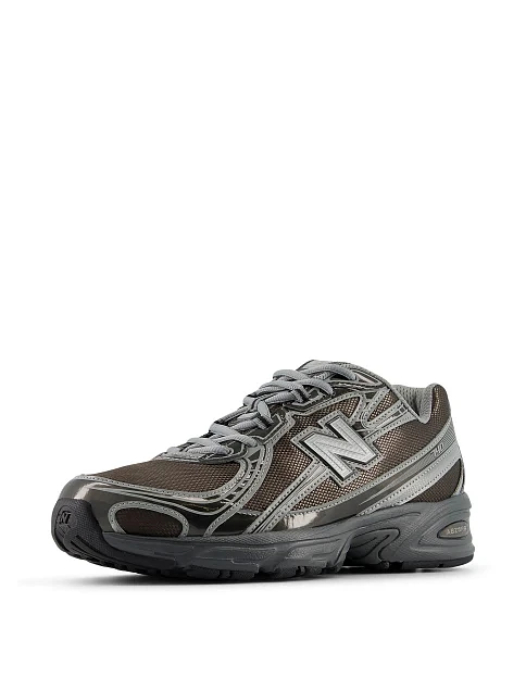 Мужские кроссовки New Balance U7407YI из экокожи серые - фото 3 - Miraton