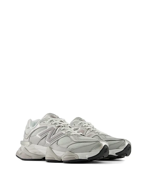 Женские кроссовки New Balance U90606MU кожаные серые - фото 2 - Miraton