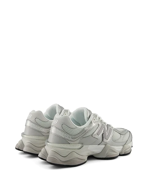 Женские кроссовки New Balance U90606MU кожаные серые - фото 4 - Miraton