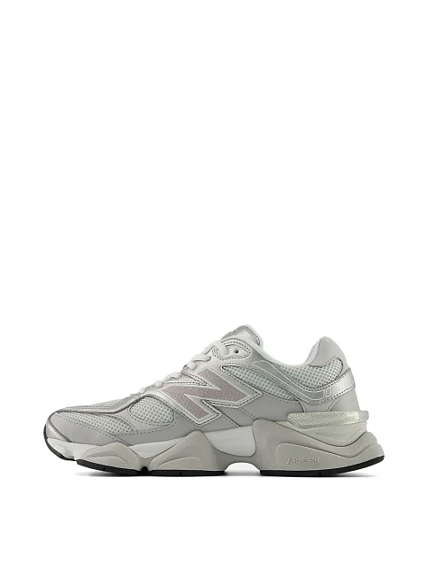 Женские кроссовки New Balance U90606MU кожаные серые - фото 5 - Miraton
