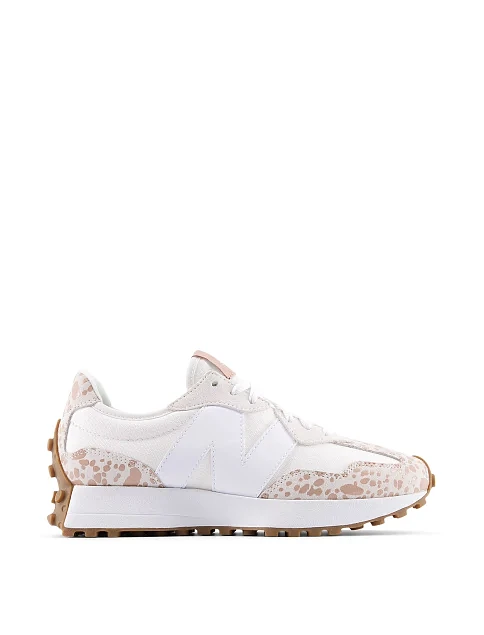 Жіночі кросівки New Balance W32747W замшеві білі - фото 1 - Miraton