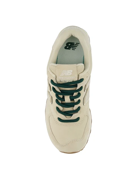 Женские кроссовки New Balance W57480T замшевые бежевые - фото 5 - Miraton