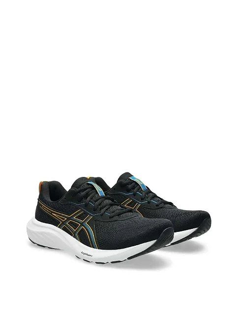Мужские кроссовки Asics GEL-CONTEND 9 текстильные черные - фото 3 - Miraton