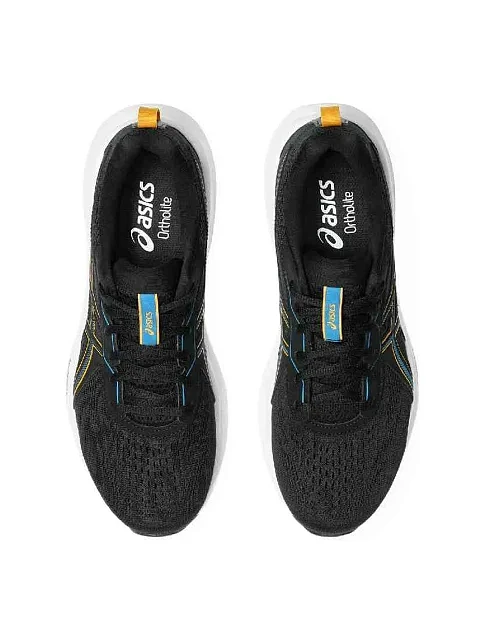 Мужские кроссовки Asics GEL-CONTEND 9 текстильные черные - фото 6 - Miraton