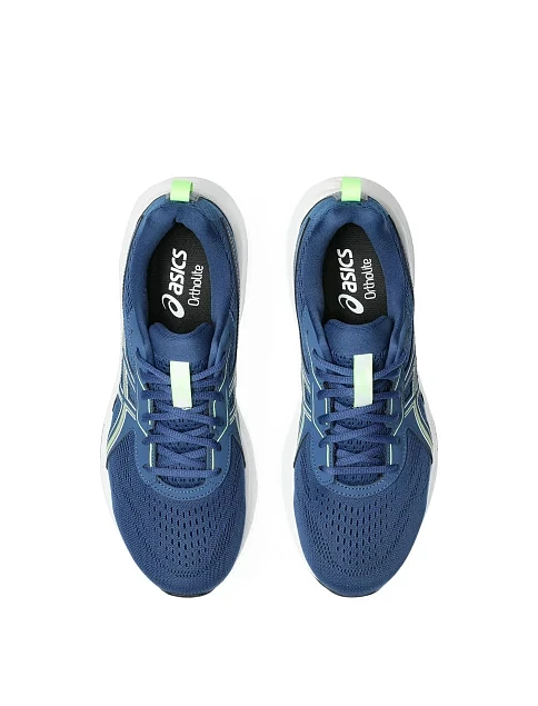 Мужские кроссовки Asics GEL-CONTEND 9 текстильные синие - фото 5 - Miraton