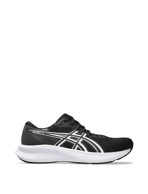 Мужские кроссовки Asics PATRIOT 14 текстильные черные - фото 1 - Miraton