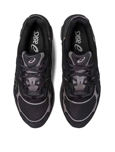 Мужские кроссовки Asics GEL-NYC из экокожи черные - фото 6 - Miraton