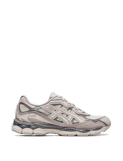 кроссовки Asics GEL-NYC из экокожи бежевые - фото 1 - Miraton