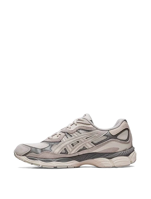 кроссовки Asics GEL-NYC из экокожи бежевые - фото 2 - Miraton