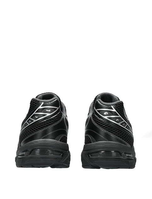 Мужские кроссовки Asics GEL-1130 из экокожи черные - фото 7 - Miraton