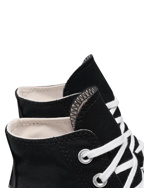 Жіночі кеди Converse Chuck Taylor All Star Lift текстильні чорні - фото 6 - Miraton