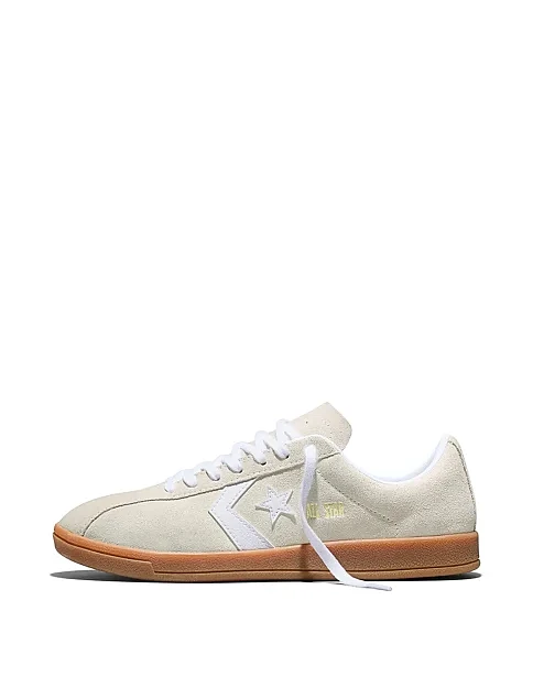 Женские кеды Converse All Star Classic Trainer замшевые бежевые - фото 2 - Miraton