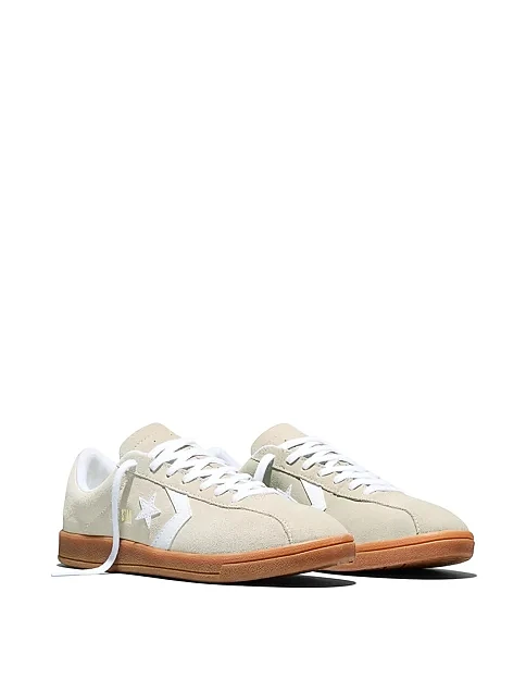 Женские кеды Converse All Star Classic Trainer замшевые бежевые - фото 3 - Miraton