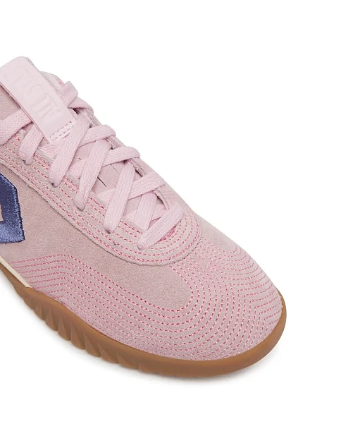 Женские кеды Converse Run Star Trainer замшевые розовые - фото 5 - Miraton