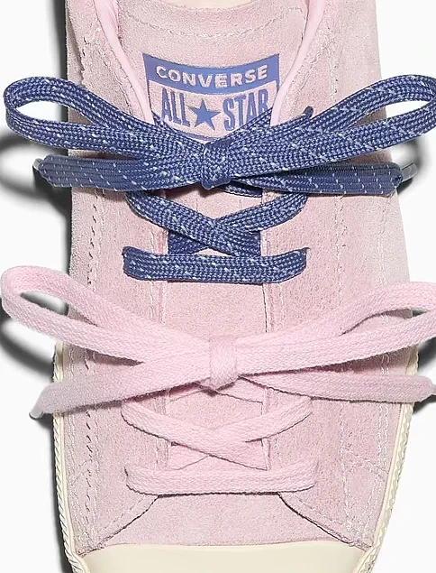 Женские кеды Converse Chuck Taylor Lo замшевые розовые - фото 7 - Miraton