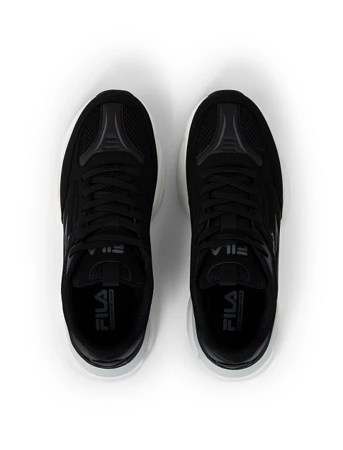 Мужские кроссовки FILA RECADE S из экокожи черные - фото 4 - Miraton