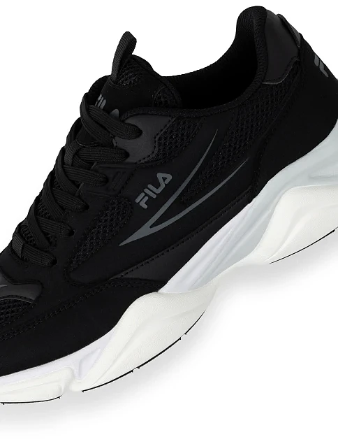 Мужские кроссовки FILA RECADE S из экокожи черные - фото 5 - Miraton