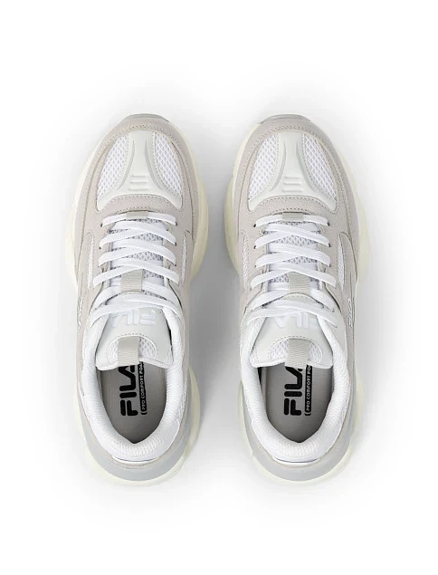 Мужские кроссовки FILA RECADE S из экокожи серые - фото 4 - Miraton