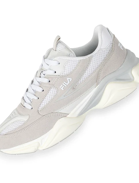 Мужские кроссовки FILA RECADE S из экокожи серые - фото 6 - Miraton