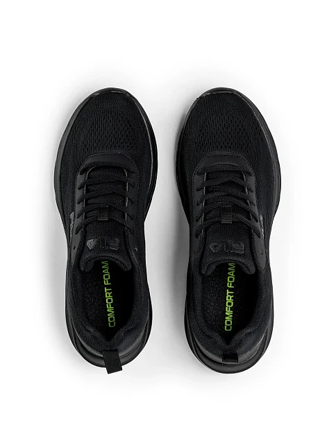 Мужские кроссовки FILA SPECTRIS текстильные черные - фото 4 - Miraton