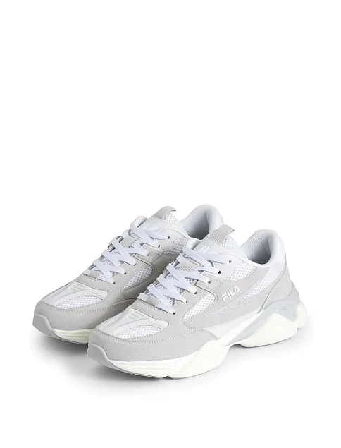 Женские кроссовки FILA RECADE S из экокожи белые - фото 2 - Miraton