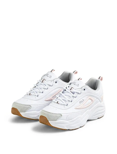 Женские кроссовки FILA SKYE ZP из экокожи белые - фото 2 - Miraton