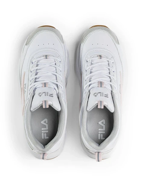 Женские кроссовки FILA SKYE ZP из экокожи белые - фото 4 - Miraton