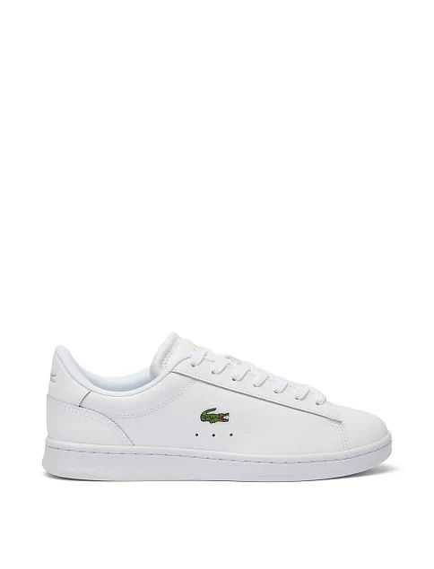 Жіночі кеди Lacoste CARNABY шкіряні білі - фото 1 - Miraton