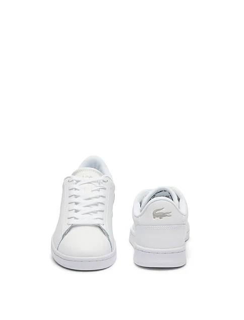 Жіночі кеди Lacoste CARNABY шкіряні білі - фото 5 - Miraton