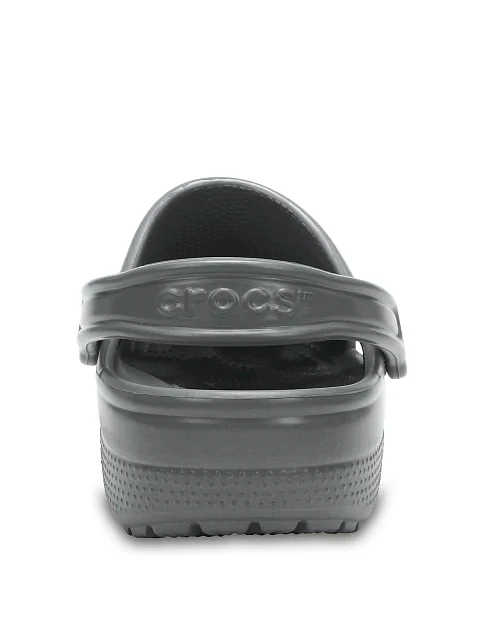 Чоловічі сабо Crocs Classic Clog гумові сірі - фото 7 - Miraton