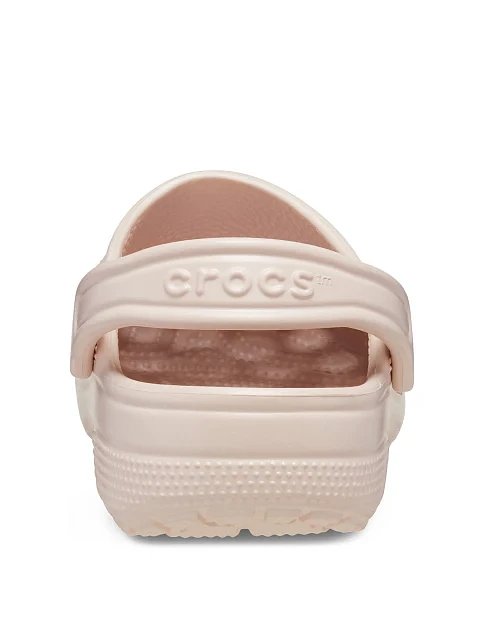 Жіночі сабо Crocs Classic Clog гумові рожеві - фото 6 - Miraton