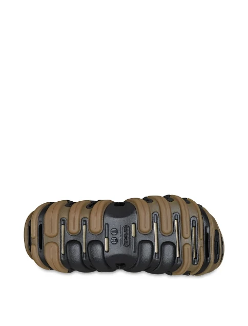 Мужские сабо Crocs Echo Clog резиновые черные - фото 4 - Miraton