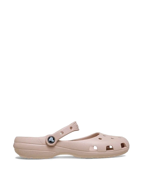 Женские сабо Crocs Classic Ballet резиновые розовые - фото 1 - Miraton