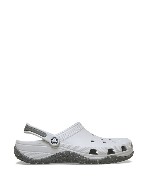 Мужские сабо Crocs Classic Clog резиновые серые - фото 1 - Miraton