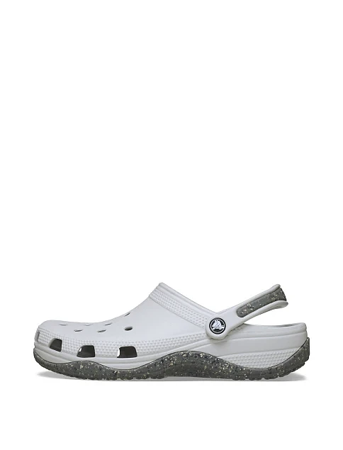 Мужские сабо Crocs Classic Clog резиновые серые - фото 2 - Miraton