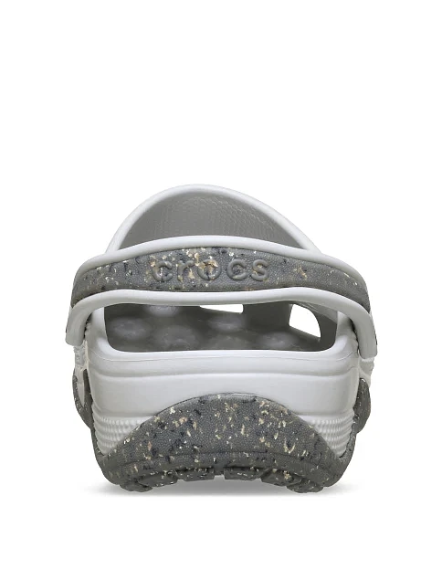 Мужские сабо Crocs Classic Clog резиновые серые - фото 7 - Miraton