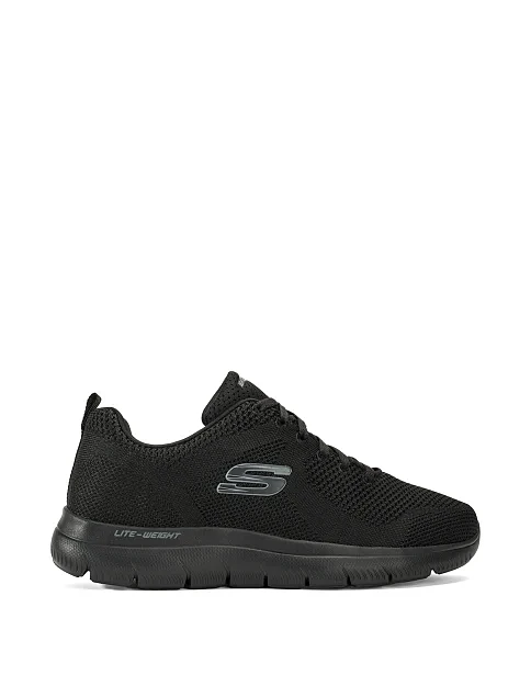 Мужские кроссовки Skechers TRACK текстильные черные - фото 1 - Miraton