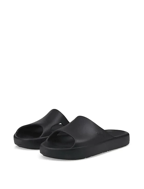 Жіночі шльопанці PUMA Shibui Cat гумові чорні - фото 3 - Miraton