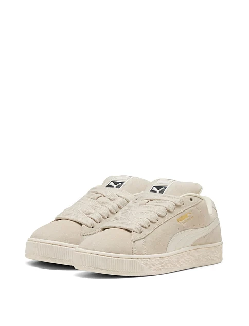 Жіночі кеди PUMA Suede XL замшеві бежеві - фото 3 - Miraton