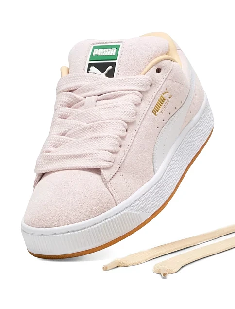 Жіночі кеди PUMA Suede XL замшеві рожеві - фото 5 - Miraton