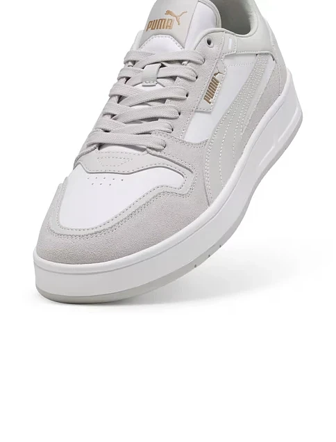 Мужские кеды PUMA Court Classic Street SD замшевые серые - фото 6 - Miraton