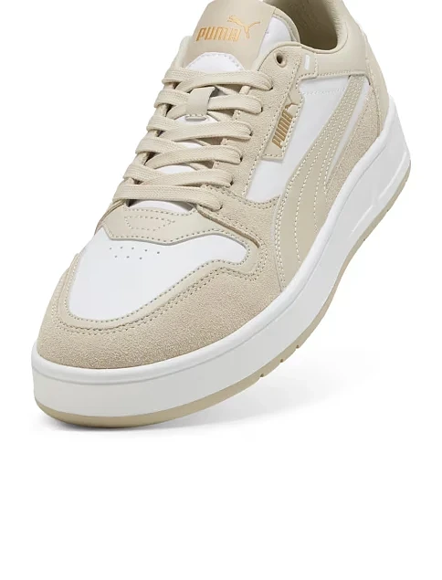 Жіночі кеди PUMA Court Classic Street SD замшеві бежеві - фото 5 - Miraton