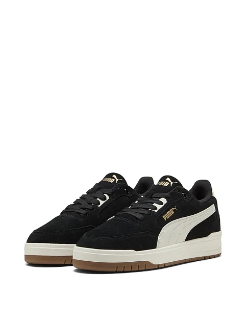 Жіночі кеди PUMA Shuffle Downtown SD замшеві чорні - фото 3 - Miraton