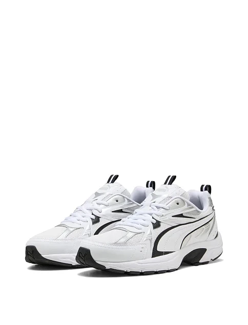 Женские кроссовки PUMA Milenio tech_ из экокожи белые - фото 3 - Miraton