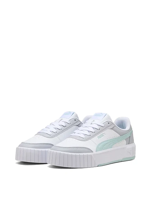 Жіночі кеди PUMA Carina Mia SD шкіряні білі - фото 3 - Miraton