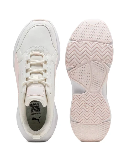 Женские кроссовки PUMA Cassia 2.0 L из экокожи молочного цвета - фото 2 - Miraton