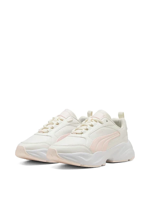 Женские кроссовки PUMA Cassia 2.0 L из экокожи молочного цвета - фото 3 - Miraton