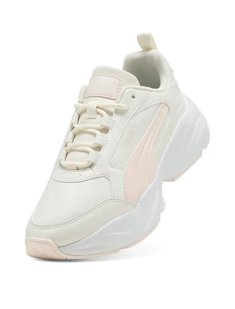 Женские кроссовки PUMA Cassia 2.0 L из экокожи молочного цвета - фото 5 - Miraton